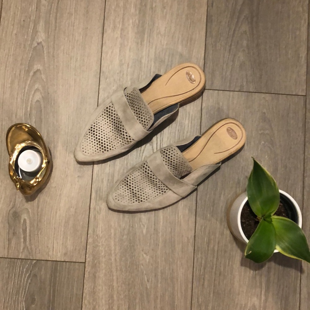 Suede loafers